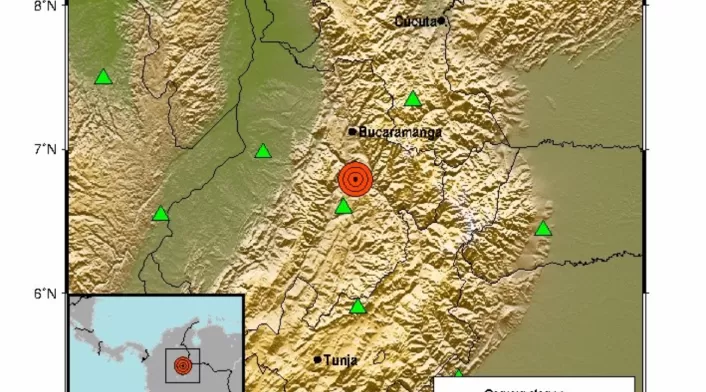Temblor en Colombia Temblor en Colombia