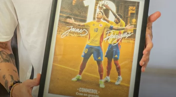 Regalo a James Rodríguez Regalo a James Rodríguez