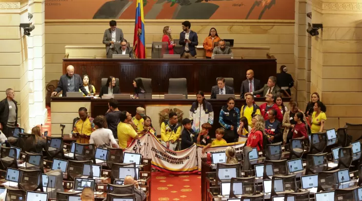 Congresistas rechazan secuestro de militares en Cauca y exigen garantías para la seguridad y derechos humanos. Congresistas rechazan secuestro de militares en Cauca y exigen garantías para la seguridad y derechos humanos.