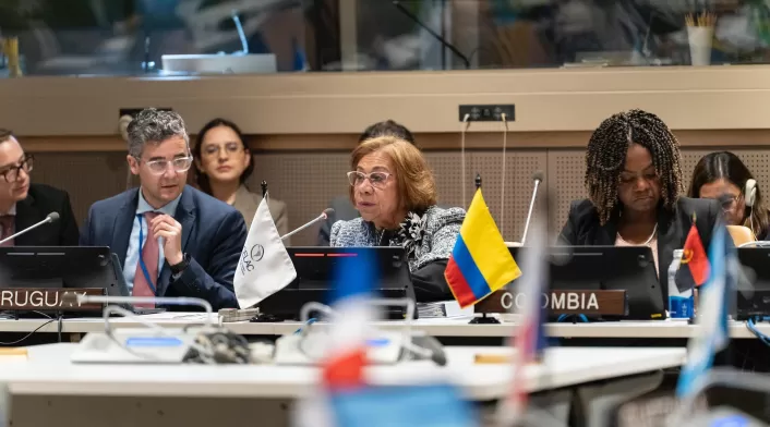 La canciller Rosa Villavicencio y la vicepresidenta Francia Márquez como representantes de Colombia en la CELAC.