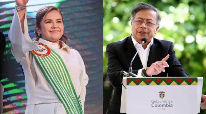 La gobernadora del Meta, Rafaela Cortés, critica la falta de soluciones del Gobierno Nacional ante el cierre de la vía al Llano por derrumbes, generando desabastecimiento en Bogotá La gobernadora del Meta, Rafaela Cortés, critica la falta de soluciones del Gobierno Nacional ante el cierre de la vía al Llano por derrumbes, generando desabastecimiento en Bogotá