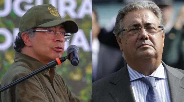 Gustavo Petro y Juan Ignacio Zoido Álvarez Gustavo Petro y Juan Ignacio Zoido Álvarez