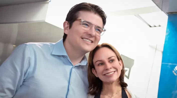 María Claudia Tarazona y Miguel Uribe María Claudia Tarazona y Miguel Uribe