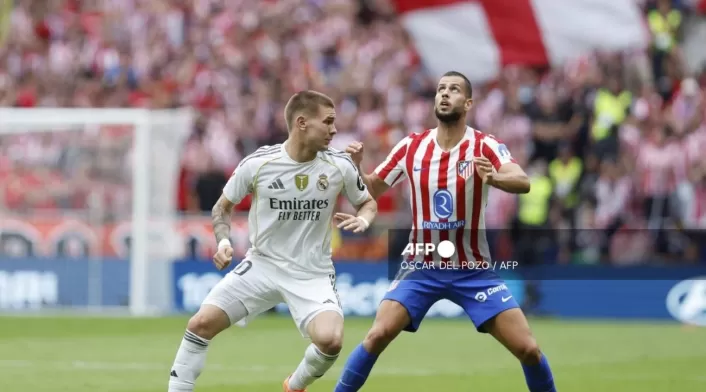 Atlético de Madrid goleó 5-2 al Real Madrid con doblete de Julián Álvarez Atlético de Madrid goleó 5-2 al Real Madrid con doblete de Julián Álvarez