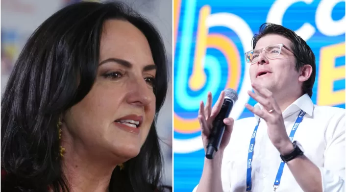 María Fernanda Cabal y Miguel Uribe María Fernanda Cabal y Miguel Uribe