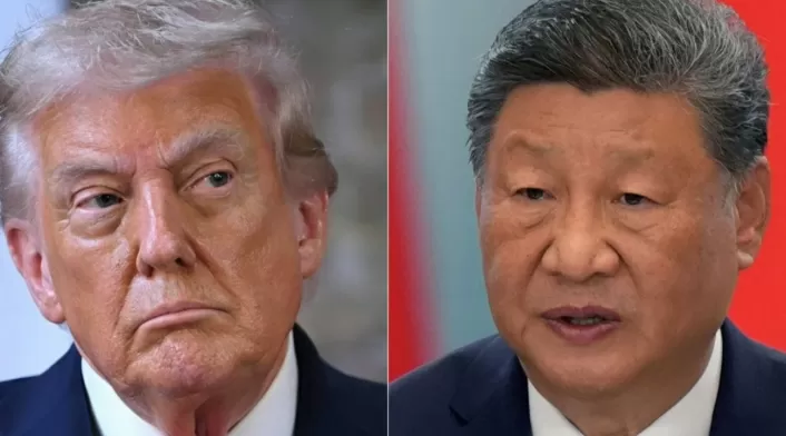 Donald Trump y Xi Jinping Donald Trump y Xi Jinping