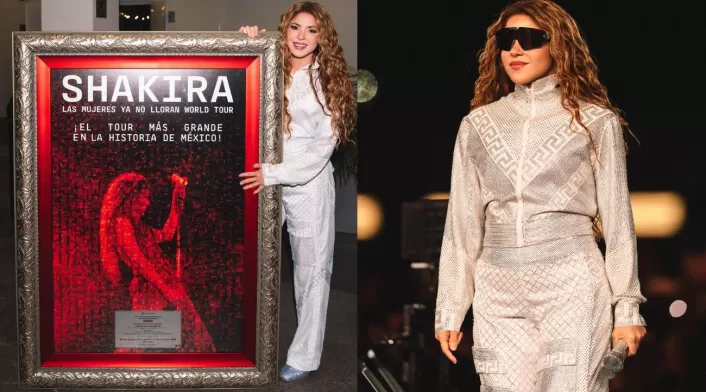 Shakira hizo historia con 12 conciertos en el Estadio GNP Seguros. La barranquillera cerró su gira “Las Mujeres Ya No Lloran World Tour” en México, alcanzando un récord al llenar el recinto con 65 mil asistentes por noche. Shakira hizo historia con 12 conciertos en el Estadio GNP Seguros. La barranquillera cerró su gira “Las Mujeres Ya No Lloran World Tour” en México, alcanzando un récord al llenar el recinto con 65 mil asistentes por noche.