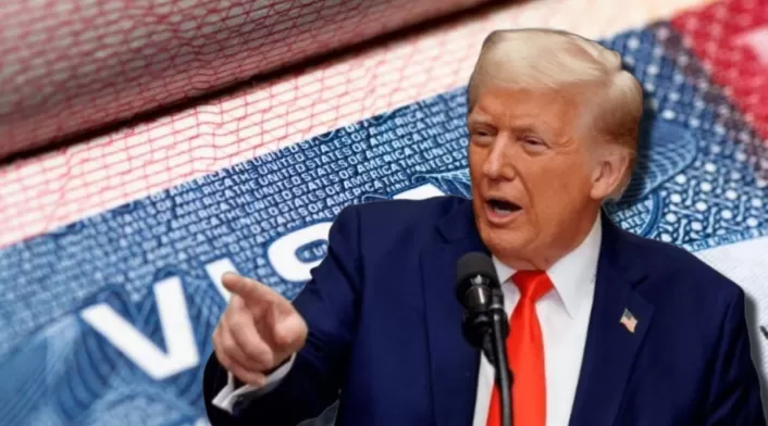 Visa americana y Donald Trump Visa americana y Donald Trump