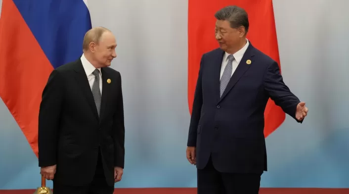 Vladimir Putin y Xi Jinping Vladimir Putin y Xi Jinping