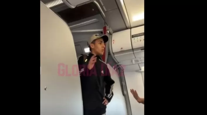 Este hombre causó pánico en el aeropuerto internacional Palonegro de Lebrija, Santander.