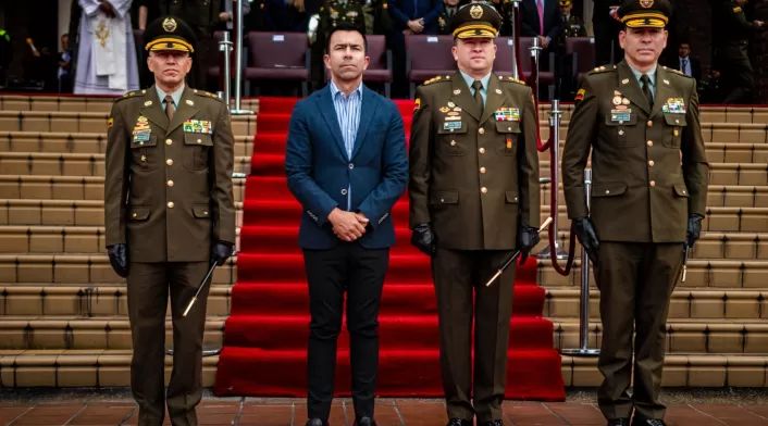 Con 25 años de servicio, coronel Herrera dirigirá más de 4.000 policías en Cundinamarca Con 25 años de servicio, coronel Herrera dirigirá más de 4.000 policías en Cundinamarca