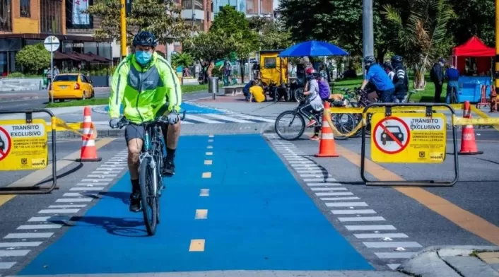 La bicicleta ya representa el 7,3% de los viajes diarios en la capital, lo que equivale a más de 886.000 desplazamientos diarios.