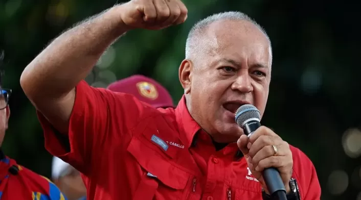 Diosdado Cabello, número dos del chavismo.