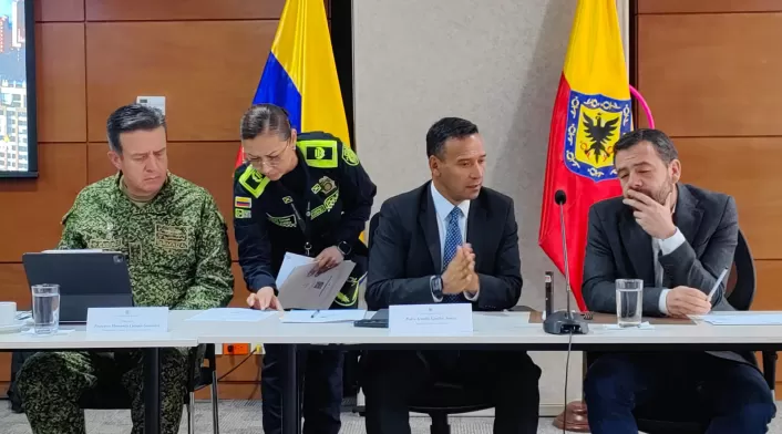 Consejo de seguridad en Bogotá