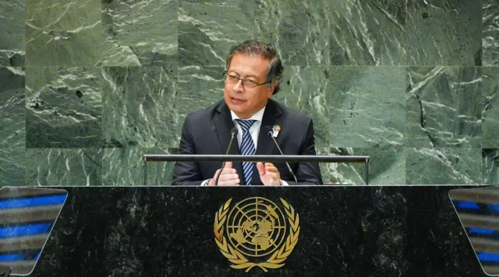 Presidente Gustavo Petro en la ONU