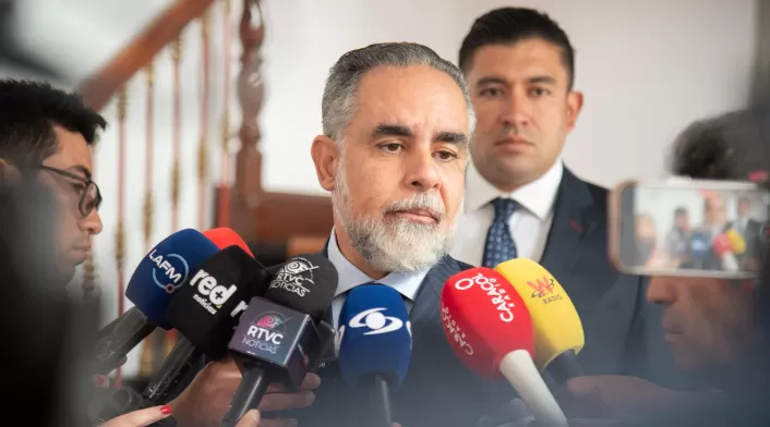 Ministro del Interior, Armando Benedetti.