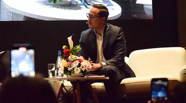 El exsenador Richard Aguilar, en un conversatorio de presentación de su nuevo libro, el 7 de octubre. El exsenador Richard Aguilar, en un conversatorio de presentación de su nuevo libro, el 7 de octubre.