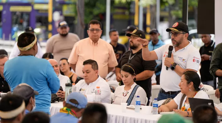 Reunión de comunidad barí con representantes del Gobierno Nacional en Cúcuta Reunión de comunidad barí con representantes del Gobierno Nacional en Cúcuta