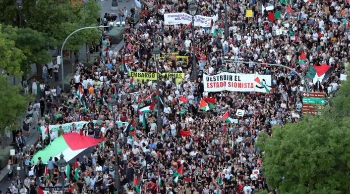 Protestas pro Palestina Protestas pro Palestina