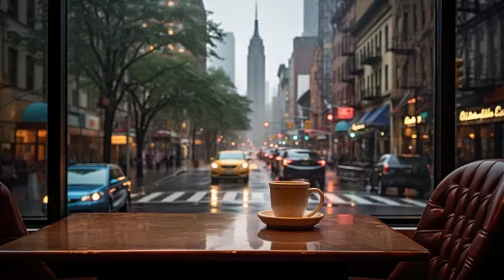 Café en Nueva York Café en Nueva York