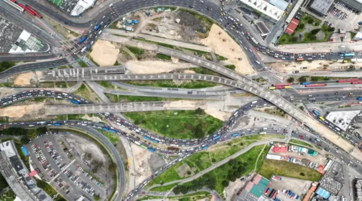 Implosión puentes Las Américas Implosión puentes Las Américas