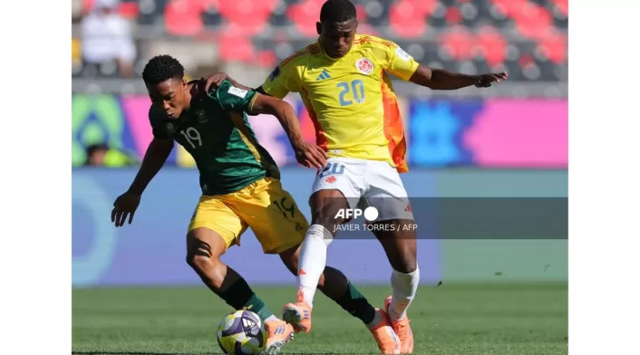 Colombia complica a Sudáfrica; Néiser falla y el VAR dice no Colombia complica a Sudáfrica; Néiser falla y el VAR dice no