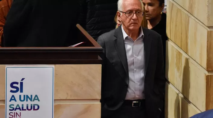 Guillermo Alfonso Jaramillo, ministro de Salud | Congreso | Reforma a la salud | Bogotá | Marzo 2025