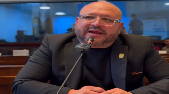concejal de Medellín Andrés Rodríguez