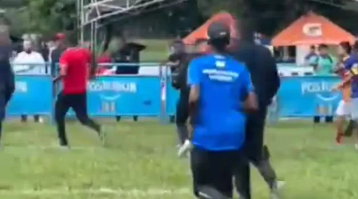 Durante un partido del Torneo de las Américas se registró una agresión en contra de la Terna Arbitral.