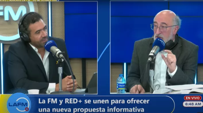 El director de Red Más Noticias, Giovanni Celis, confirma alianza con La FM para potenciar el periodismo nacional. ¡Descubre más sobre esta poderosa unión! El director de Red Más Noticias, Giovanni Celis, confirma alianza con La FM para potenciar el periodismo nacional. ¡Descubre más sobre esta poderosa unión!