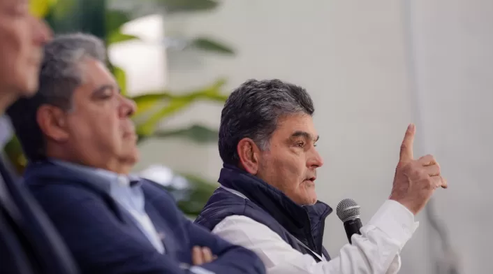 El procurador general, Gregorio Eljach, en un evento del Ministerio Público en septiembre.