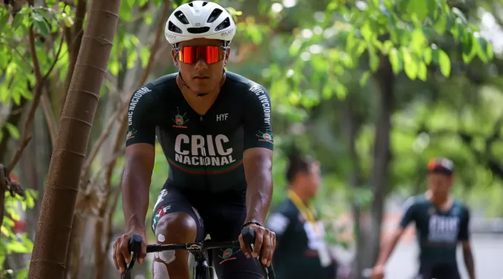Adrián Cuetocué, ciclista CRIC Nacional