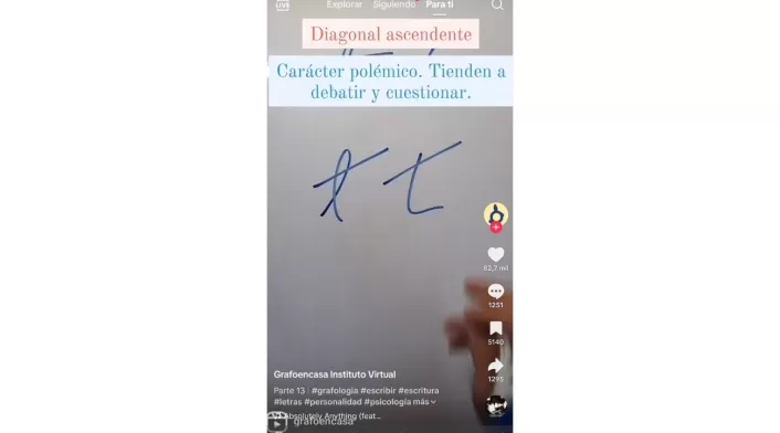 La letra T revela rasgos de personalidad, según la grafología La letra T revela rasgos de personalidad, según la grafología