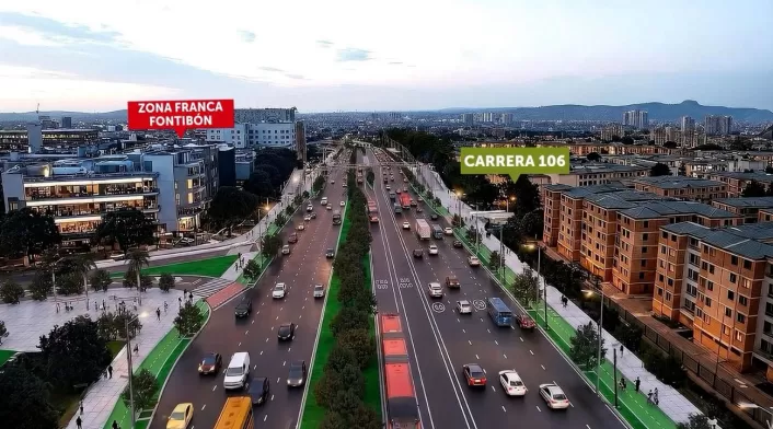 El diseño contempla la construcción de 20 puentes peatonales y 10 puentes vehiculares El diseño contempla la construcción de 20 puentes peatonales y 10 puentes vehiculares