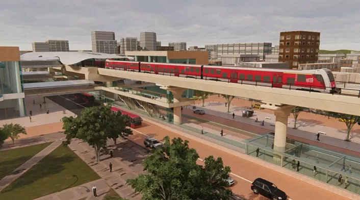 El Metro de Bogotá avanza hacia su finalización, con la construcción de la Primera Línea que conectará importantes puntos de la capital. El Metro de Bogotá avanza hacia su finalización, con la construcción de la Primera Línea que conectará importantes puntos de la capital.