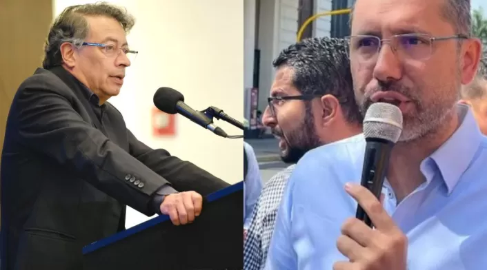 Gustavo Petro, exalcalde Beltrán Gustavo Petro, exalcalde Beltrán