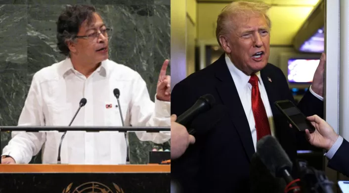Crisis entre Trump y Petro: Ataque a la Embajada de EE.UU. en Colombia. Crisis entre Trump y Petro: Ataque a la Embajada de EE.UU. en Colombia.