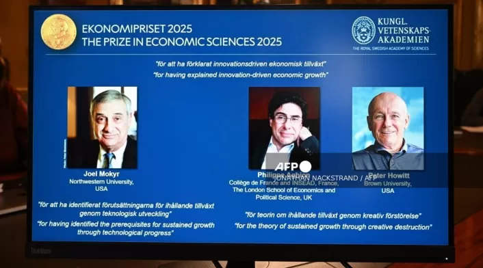 Nobel de Economía 2025 reconoce a Mokyr, Aghion y Howitt por explicar la innovación económica Nobel de Economía 2025 reconoce a Mokyr, Aghion y Howitt por explicar la innovación económica