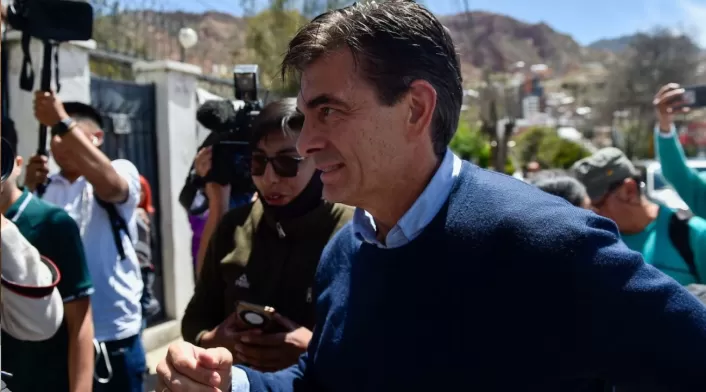 Rodrigo Paz fue elegido este domingo presidente de Bolivia Rodrigo Paz fue elegido este domingo presidente de Bolivia