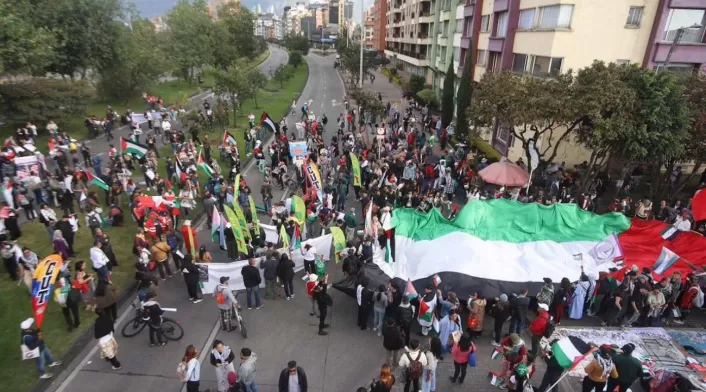 Secretaría de Seguridad de Bogotá pide sanciones a convocantes de marchas pro Palestina Secretaría de Seguridad de Bogotá pide sanciones a convocantes de marchas pro Palestina