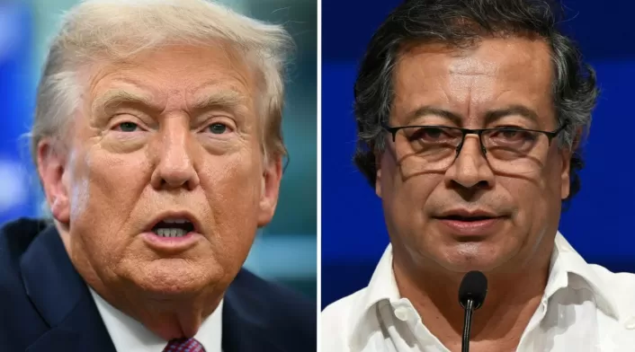 Trump y Petro Trump y Petro