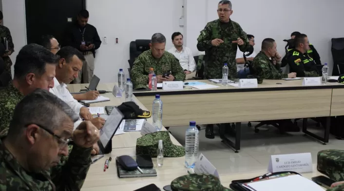 Reunión de seguridad en Arauca Reunión de seguridad en Arauca