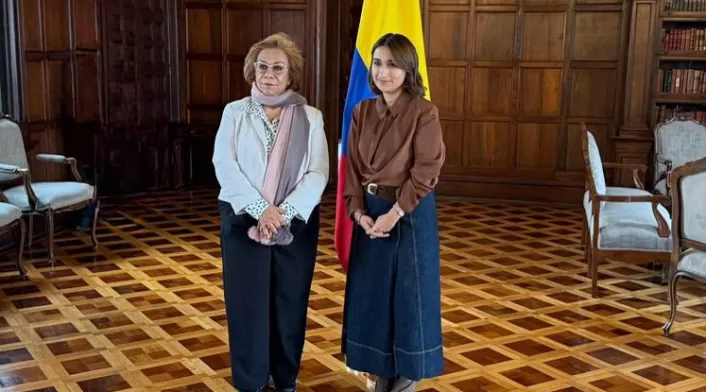 Laura Sarabia, nueva embajadora de Colombia en el Reino Unido, fortalecerá la cooperación bilateral y promoverá la imagen de país basado en la innovación y la justicia social. Laura Sarabia, nueva embajadora de Colombia en el Reino Unido, fortalecerá la cooperación bilateral y promoverá la imagen de país basado en la innovación y la justicia social.
