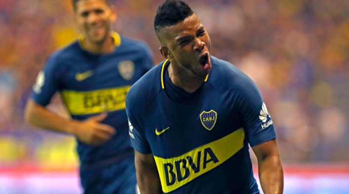 Frank Fabra, futbolista colombiano al servicio de Boca Frank Fabra, futbolista colombiano al servicio de Boca
