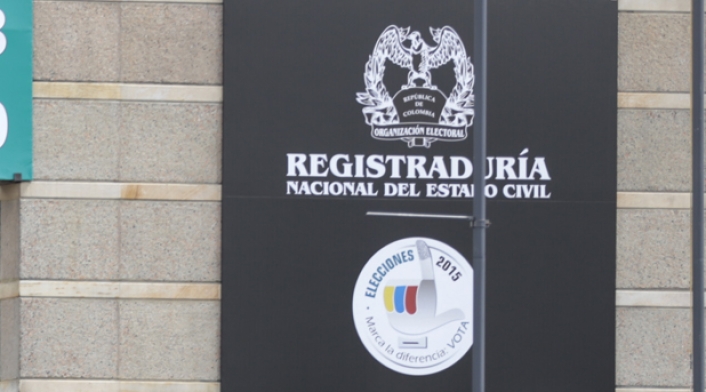 Registraduría Nacional del Estado Civil Registraduría Nacional del Estado Civil