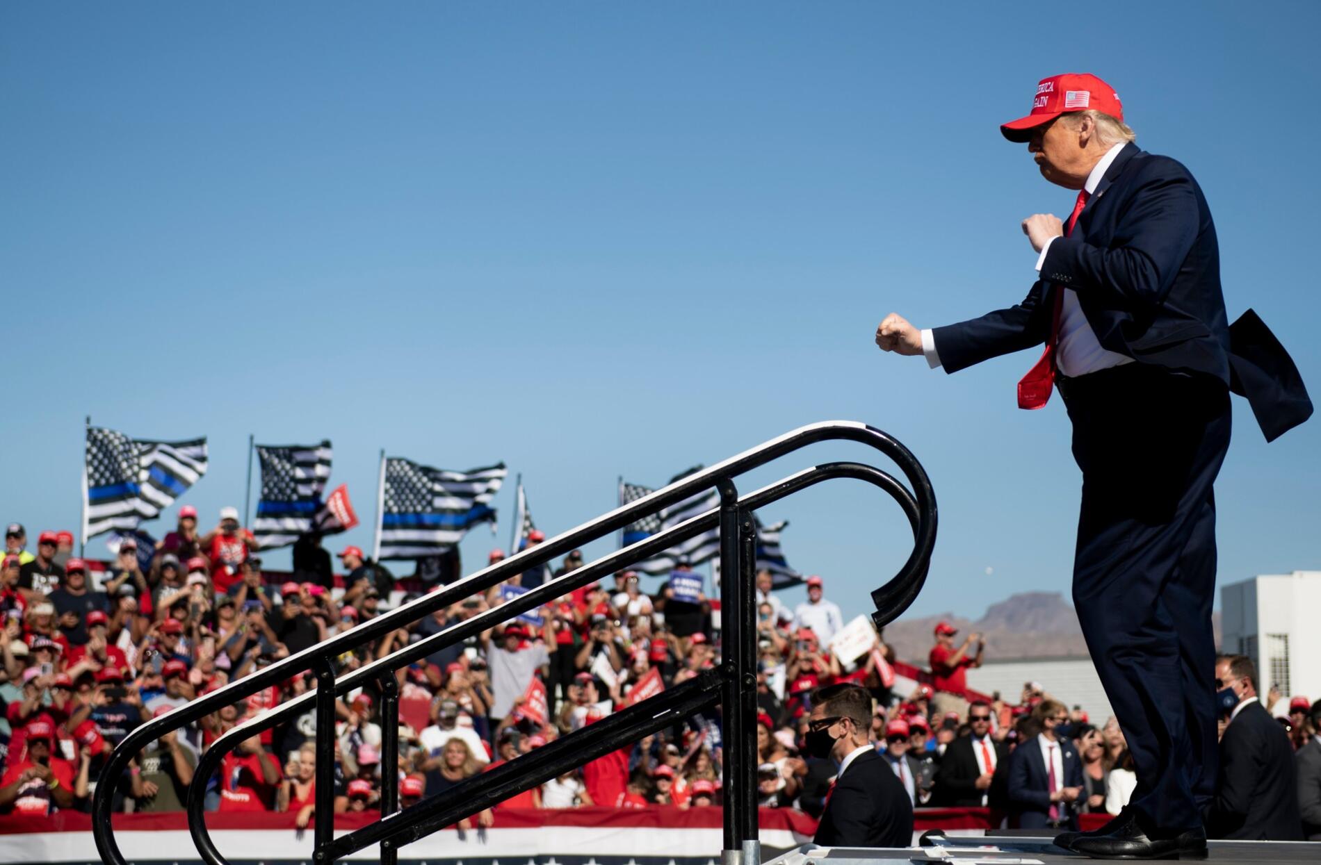 Donald Trump, en su segunda campaña presidencial