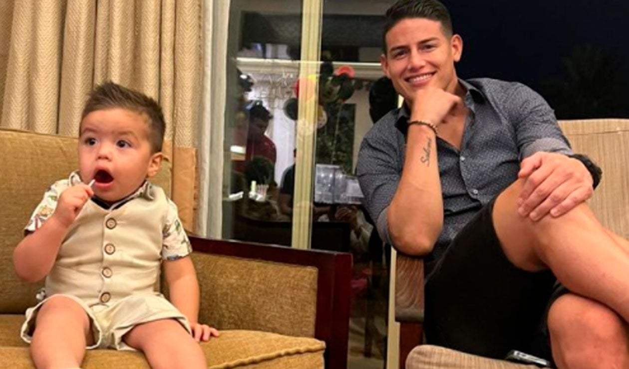 Cuánto cuestan los tenis de lujo que recibió el hijo de James Rodríguez