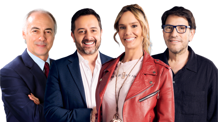 Juan Carlos Iragorri, Carlos Marín, Eva Rey y Andrés Nieto Molina