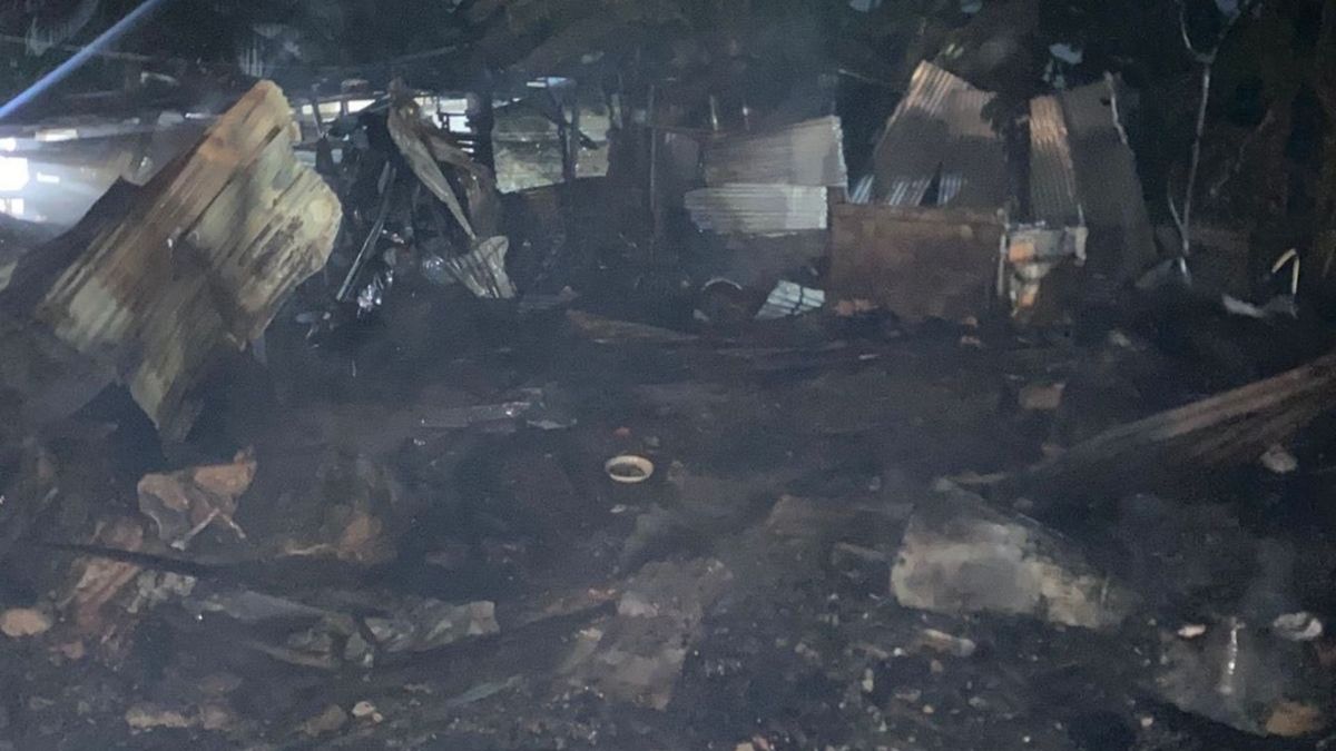 Incendio en el sur de Barranquilla