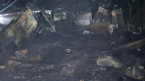 Incendio en el sur de Barranquilla